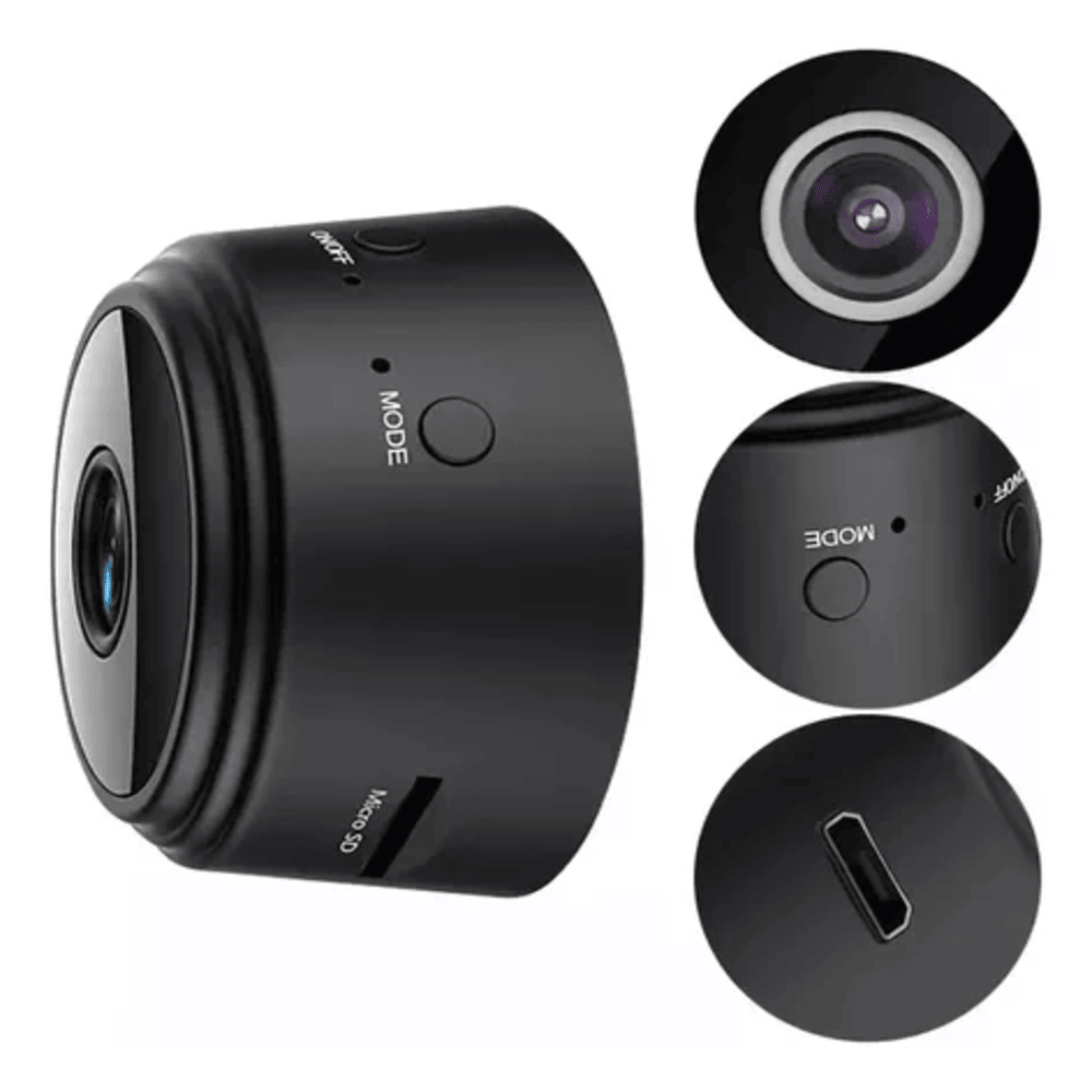 Mini Camara Espia Vigilancia Ip A9 Wifi