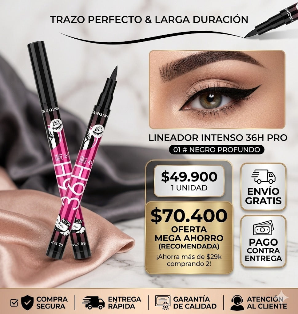 DELINEADOR DE OJOS 36H
