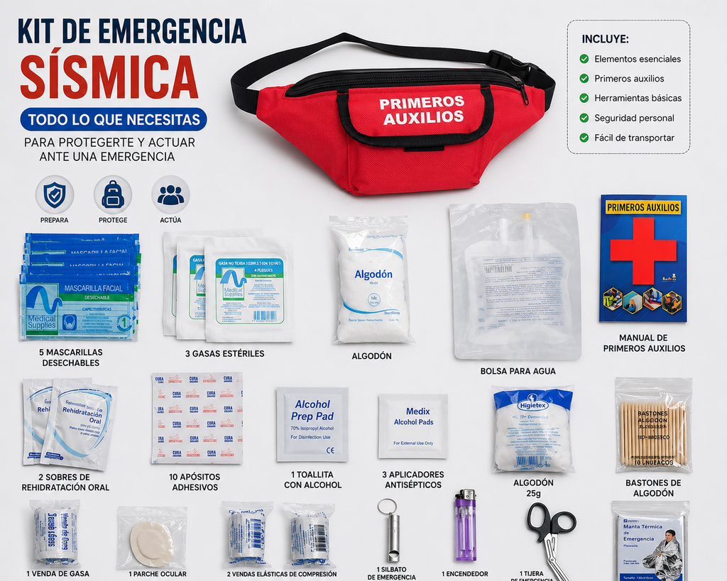 KIT DE EMERGENCIA SISMICA